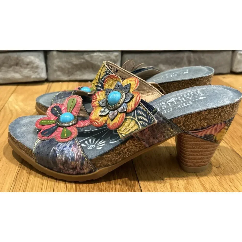 Women’s L‘Artiste By Spring Step Bari Sandals US 38 US 7.5 NWOB Shoes - Picture 4 of 6